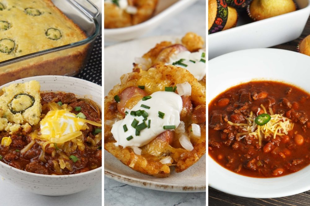 game day chili recipes