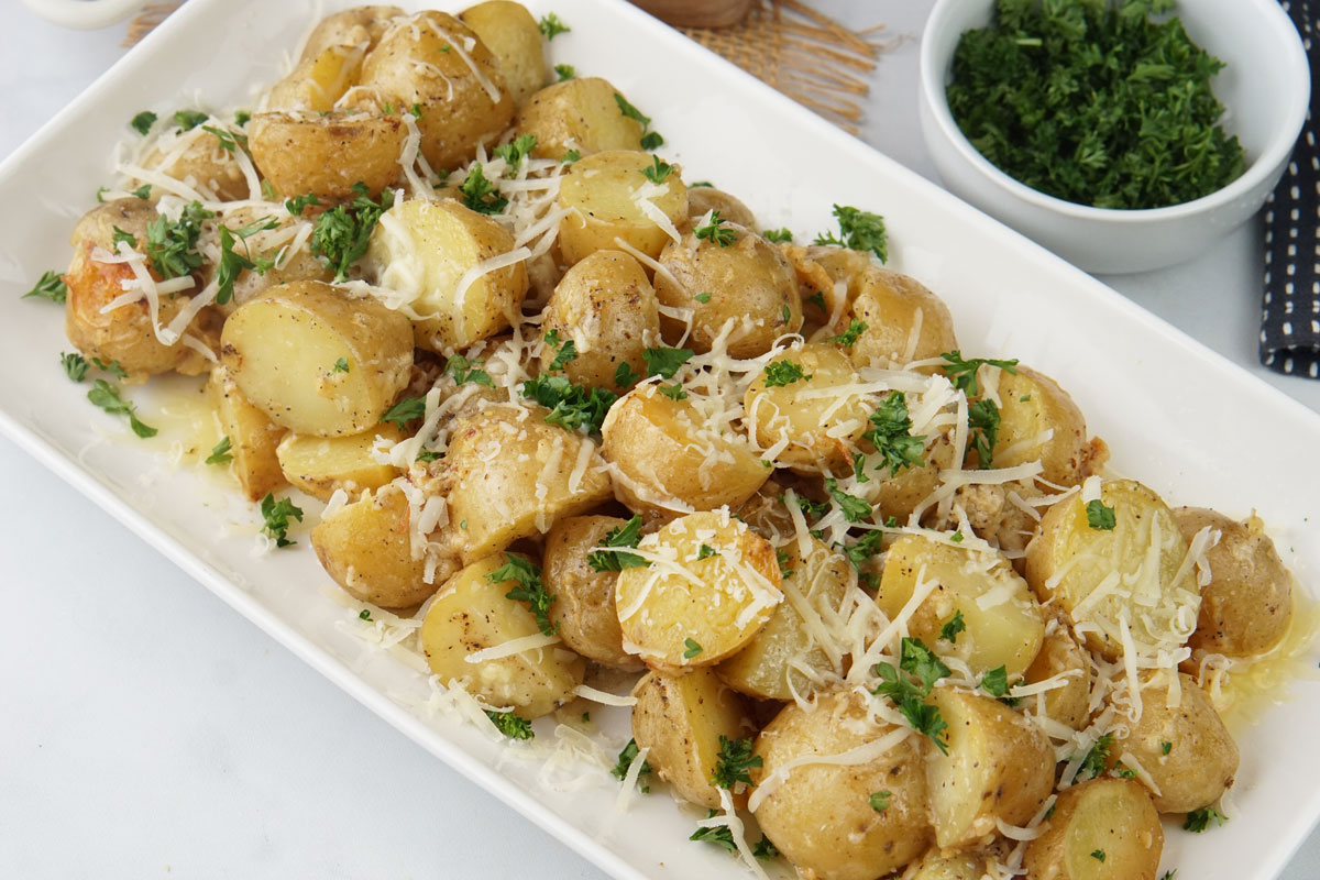garlic parmesan potatoes