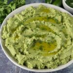 Green goddess mashed potatoes