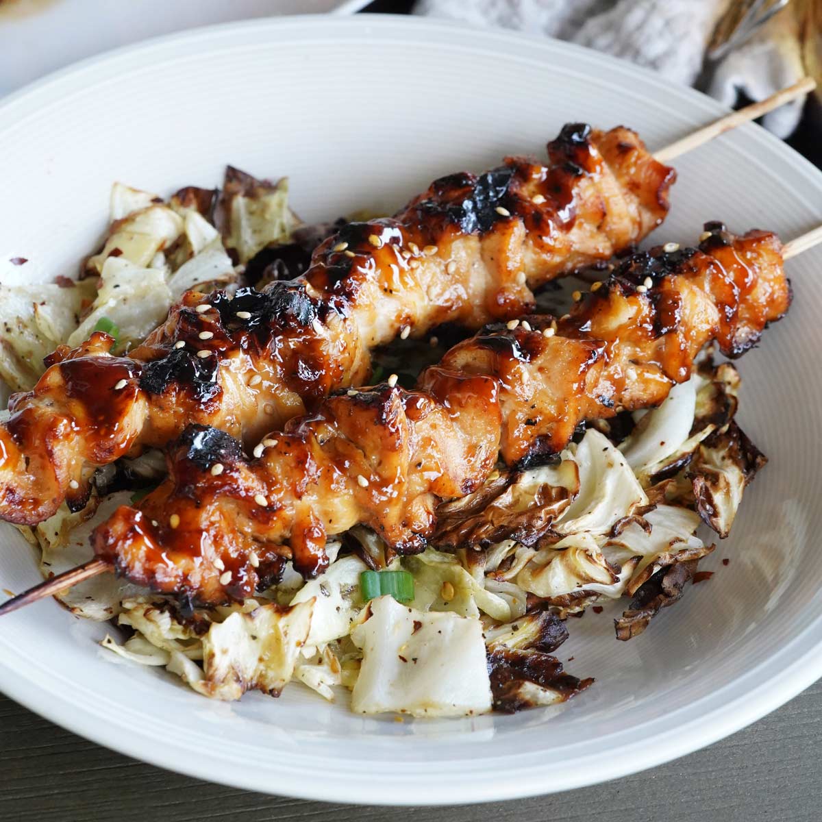 Ninja Woodfire Grill Chicken Skewers A Food Lover's Kitchen