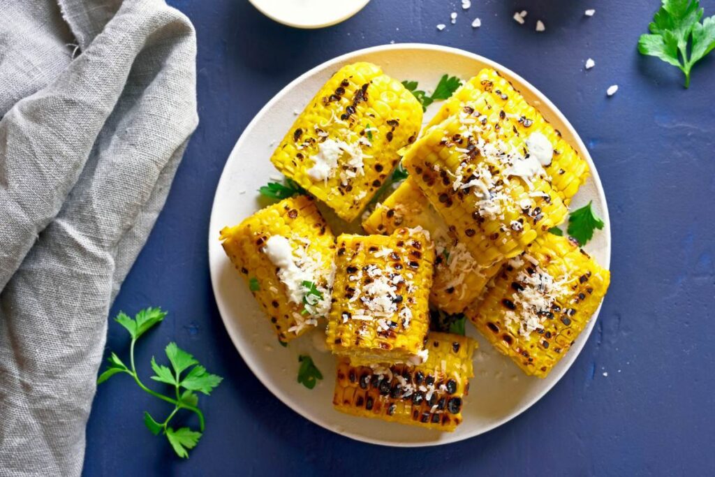 grilled corn on the cob