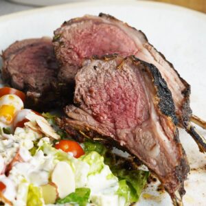 grilled rack of lamb