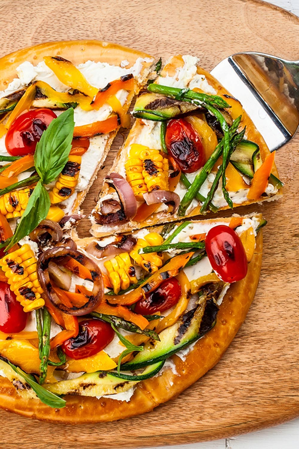 grilled veggie pizza