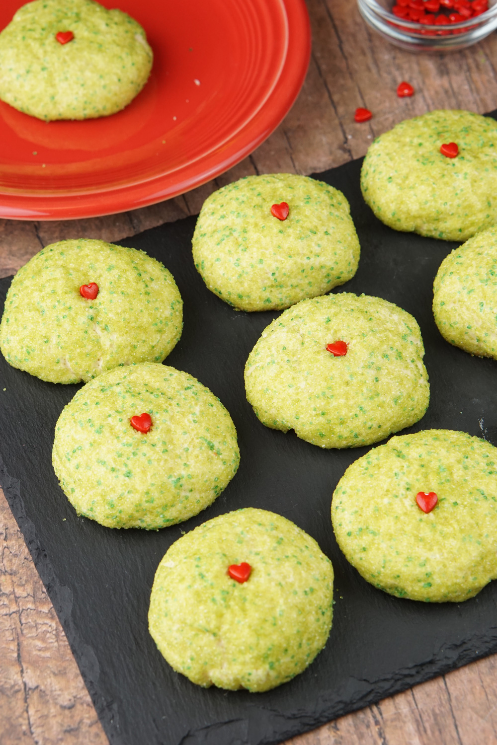 Grinch cookies