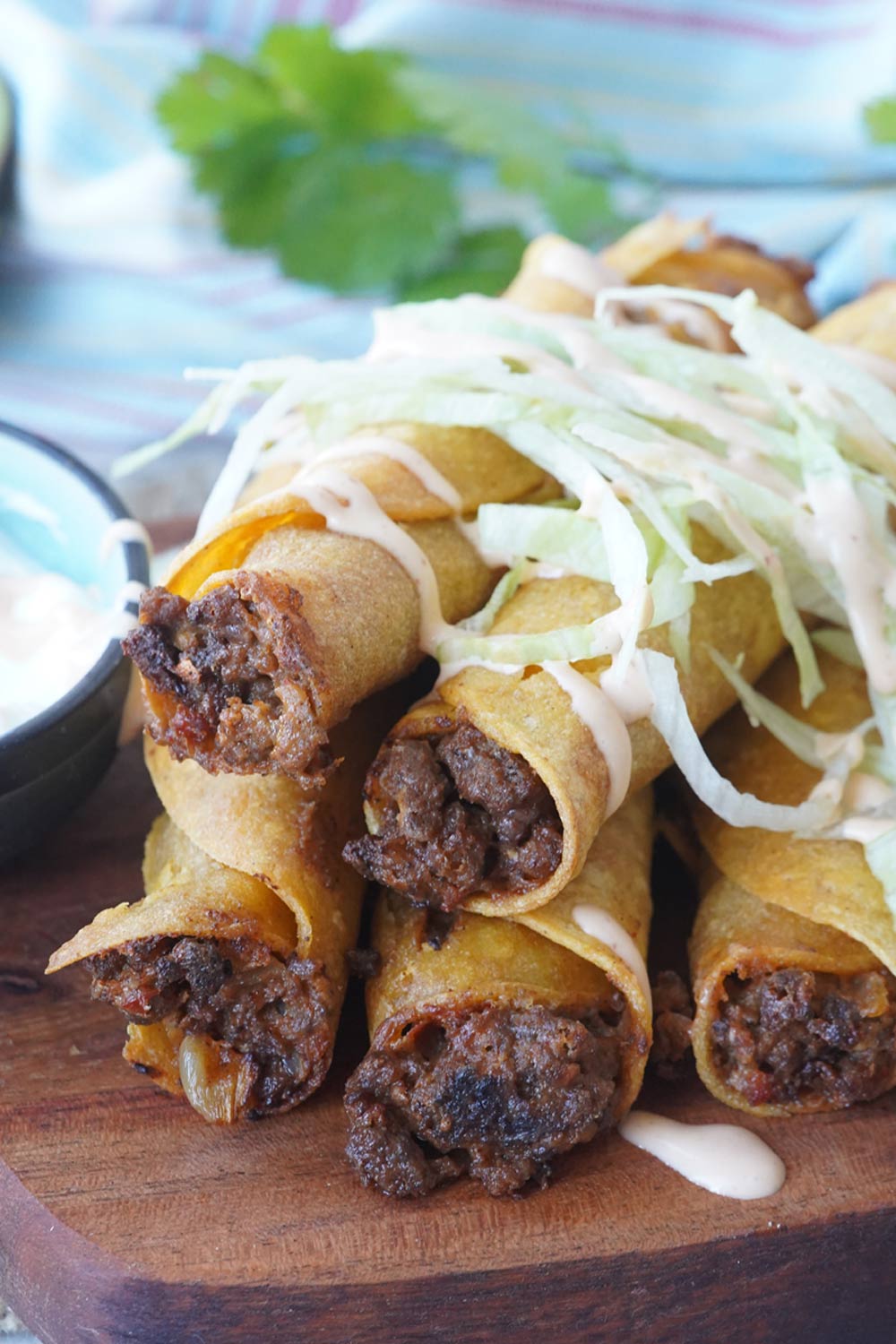 ground beef taquitos