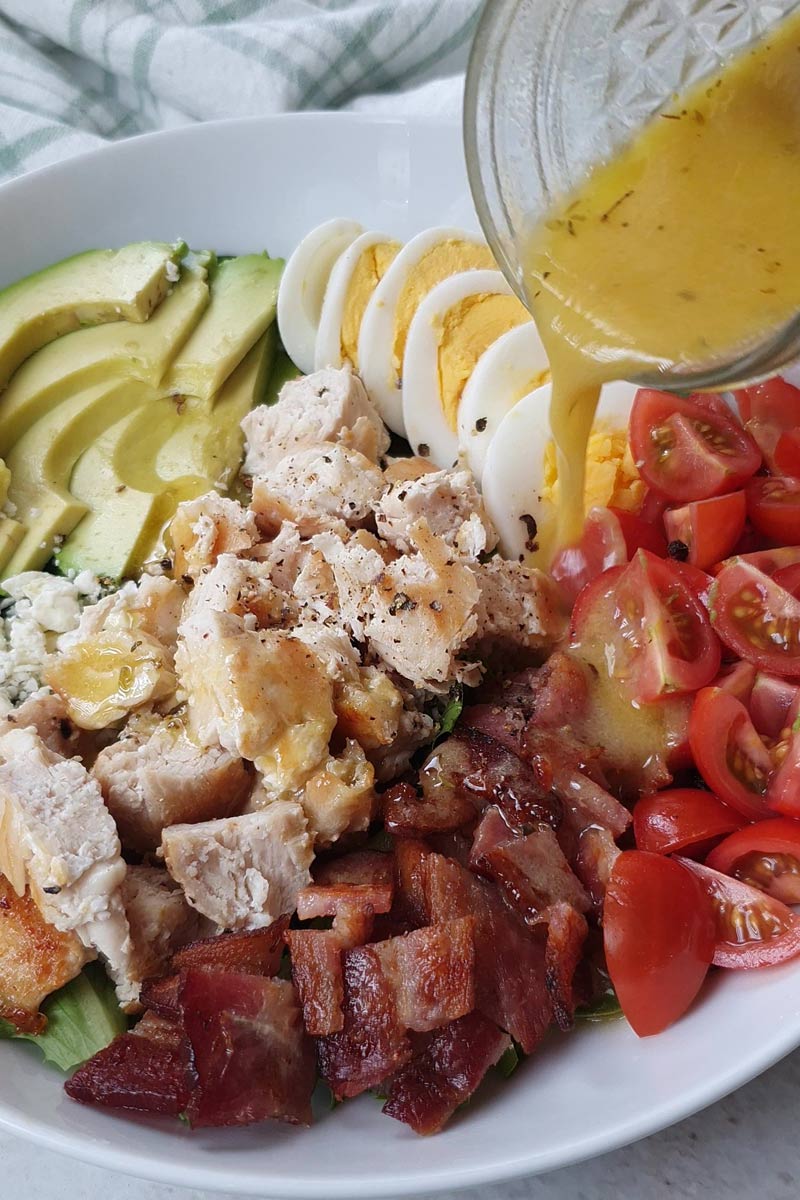 high protein chicken salad