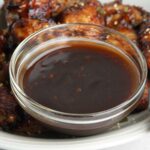 Teriyaki sauce in a bowl