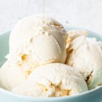 homemade vanilla ice cream