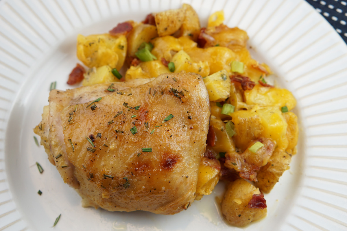 Honey mustard chicken