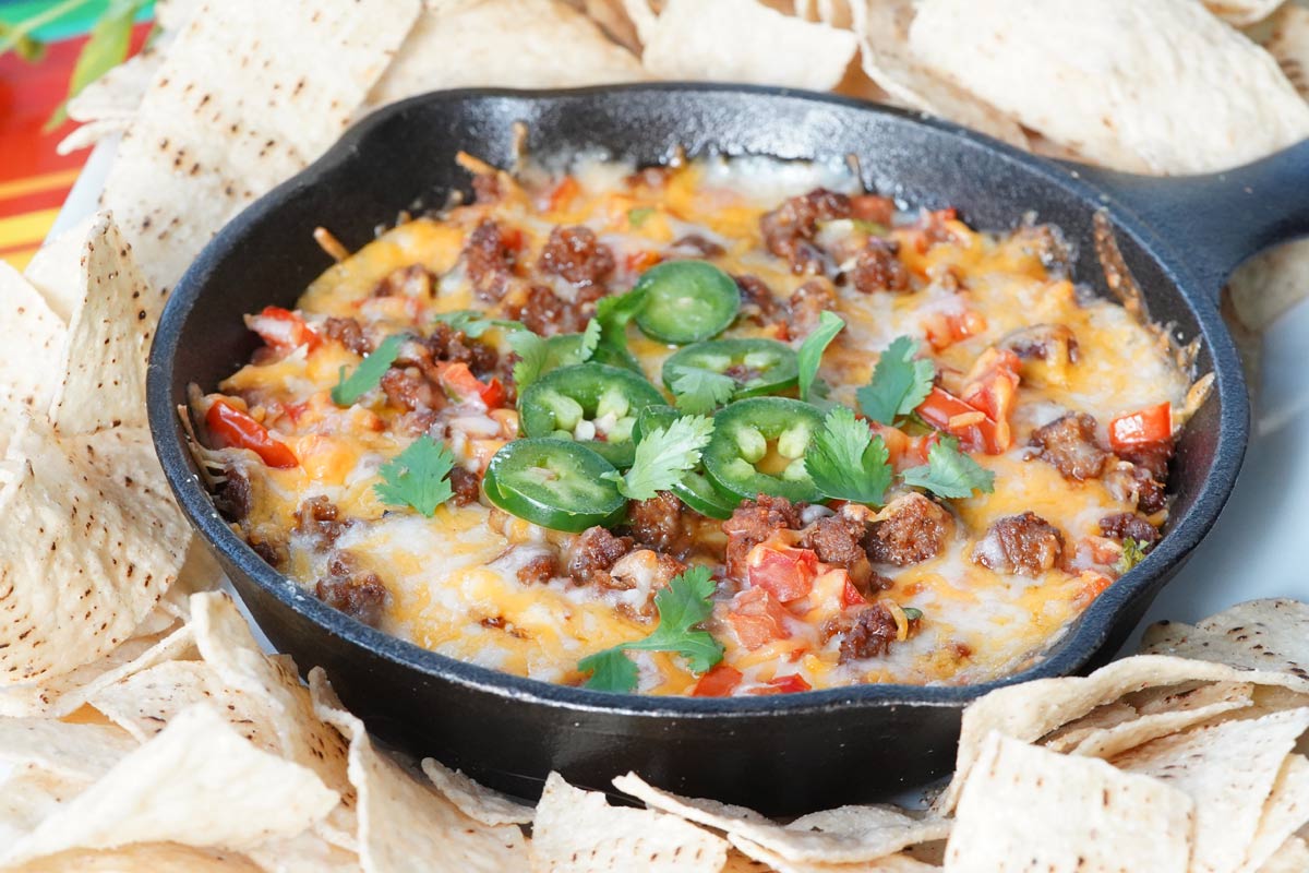 Hot taco dip