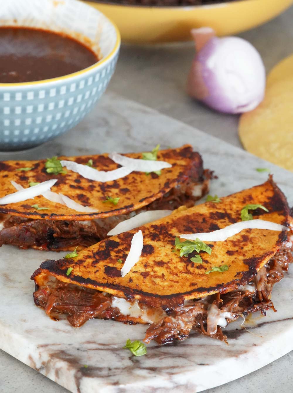 birria tacos