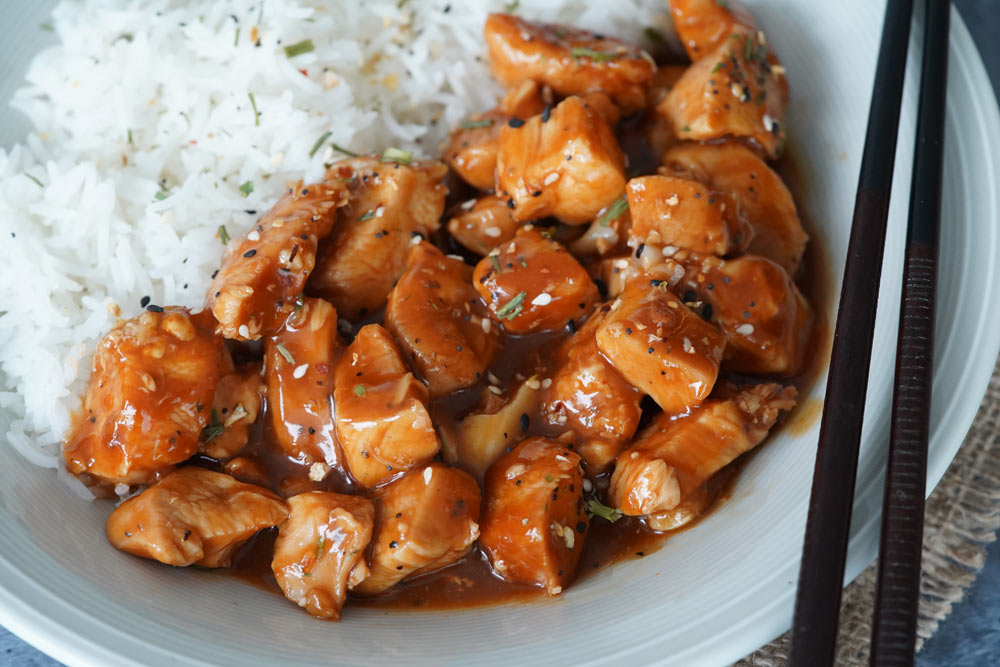 bourbon chicken