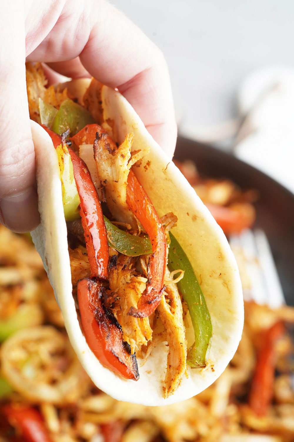 chicken fajitas