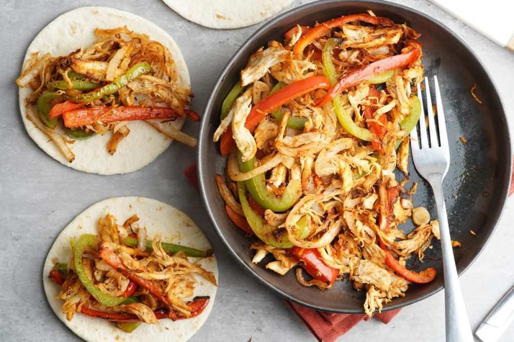chicken fajitas