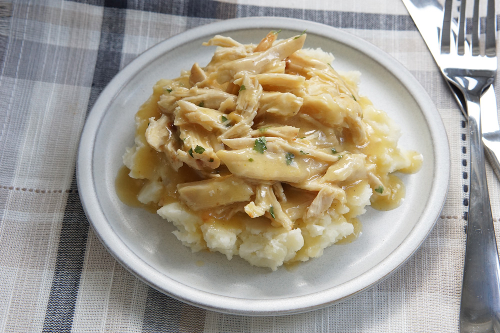 Instant pot chicken and gravy