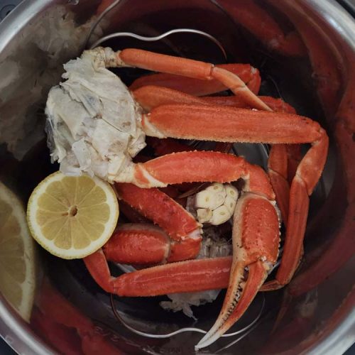 steamed crab
