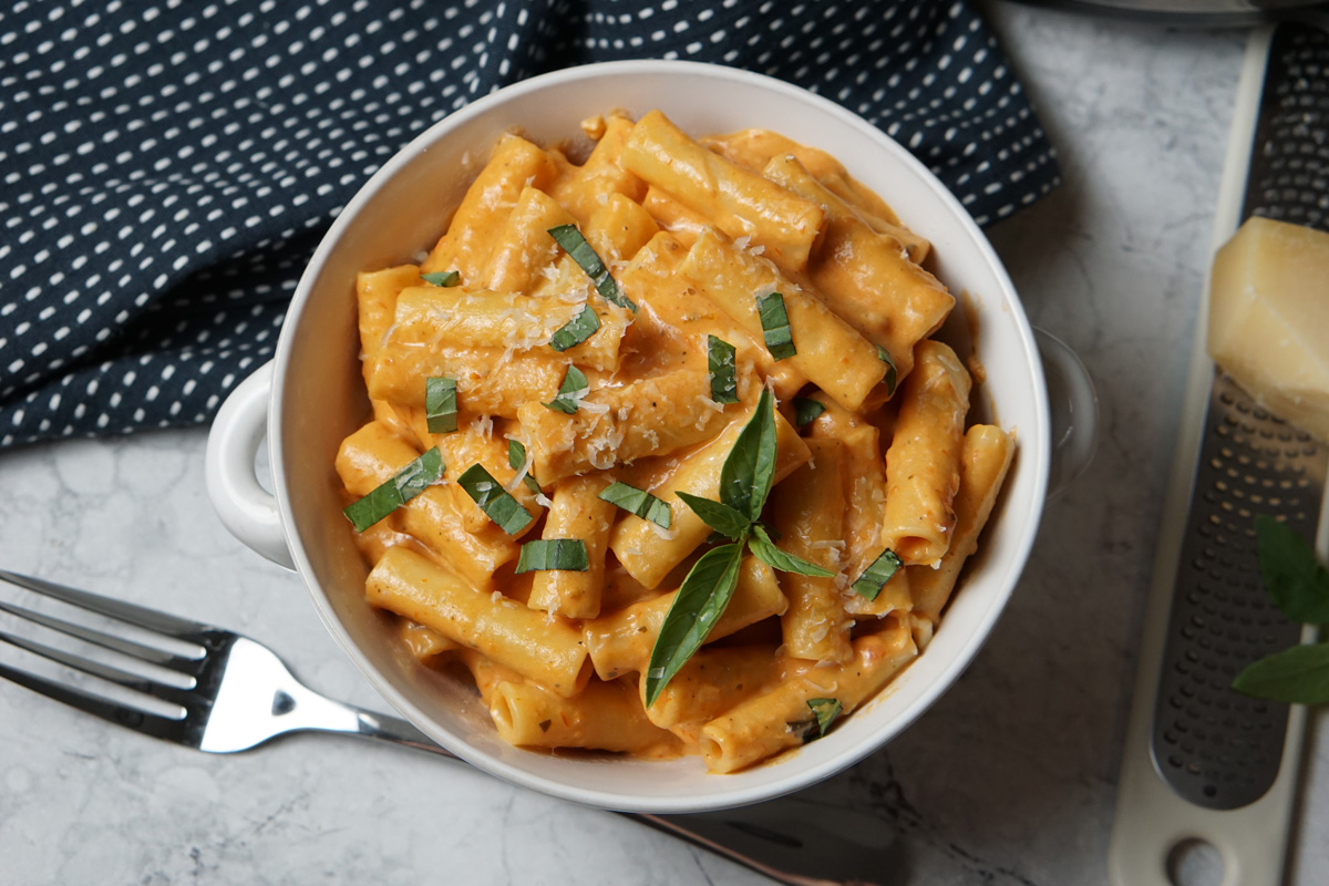 creamy ziti