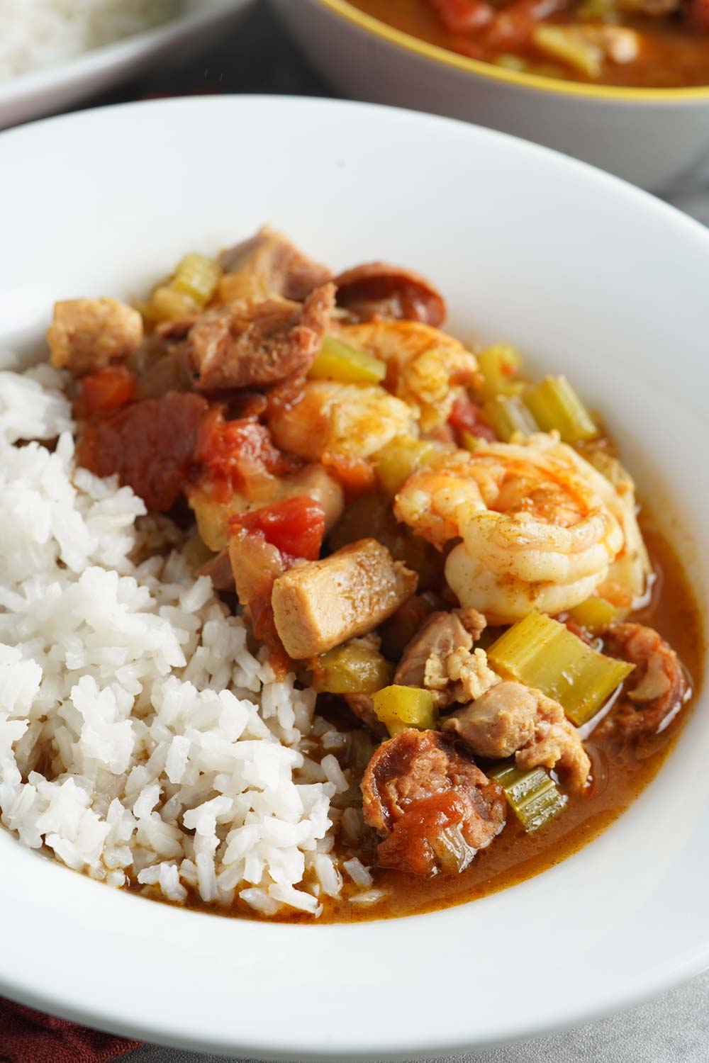 Instant pot gumbo