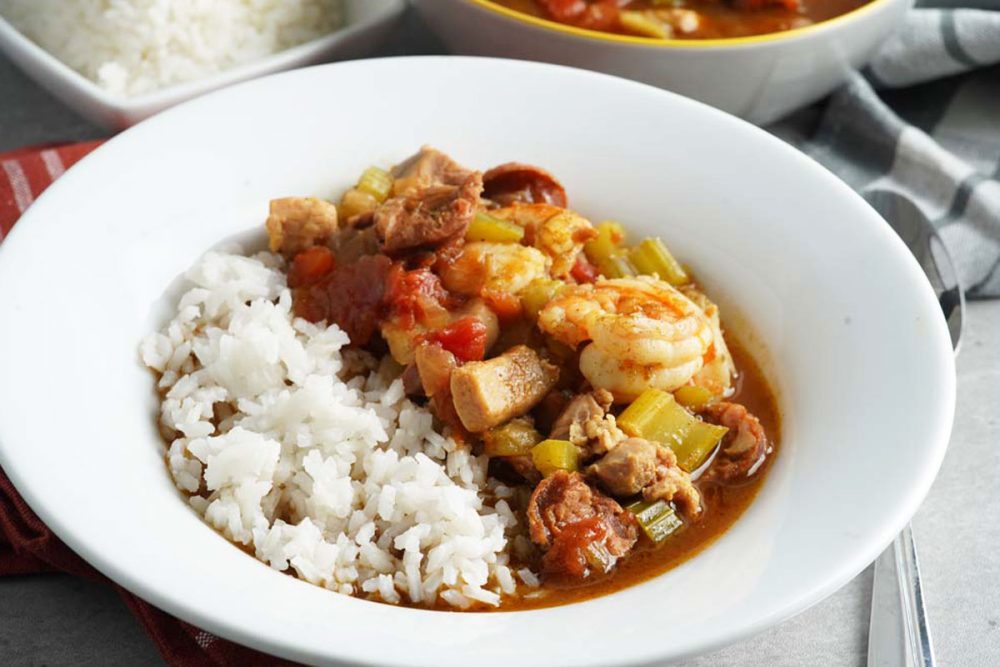 Instant pot gumbo