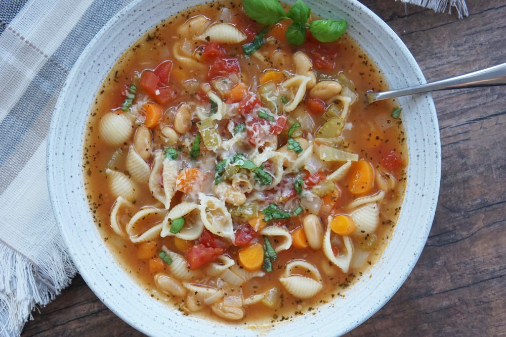 Minestrone soup