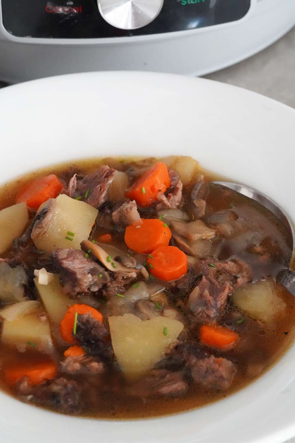 Prime rib soup