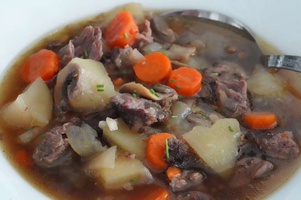 Prime rib soup