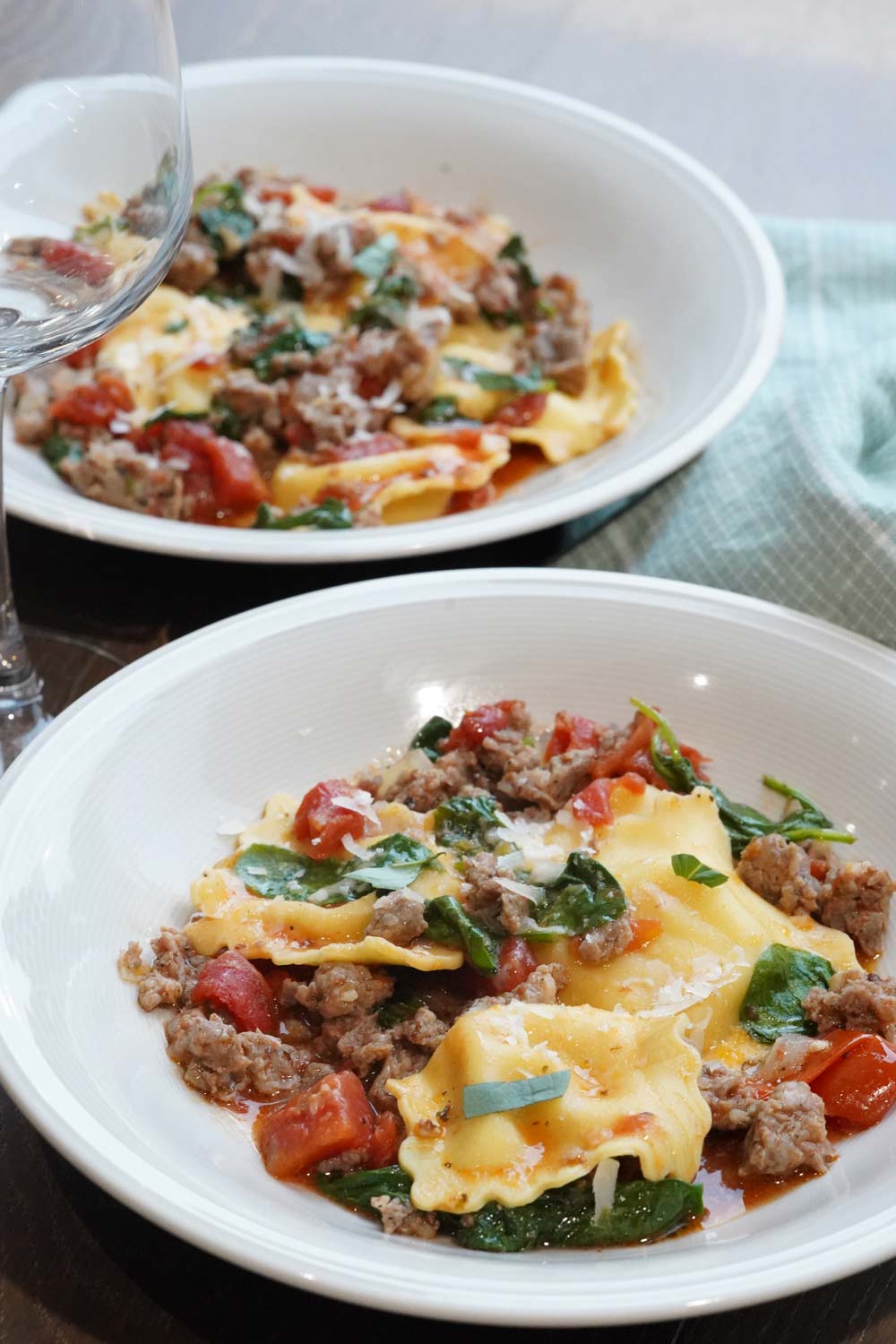 Instant Pot ravioli
