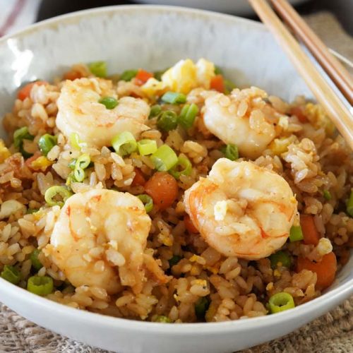 Shrimp fried rice