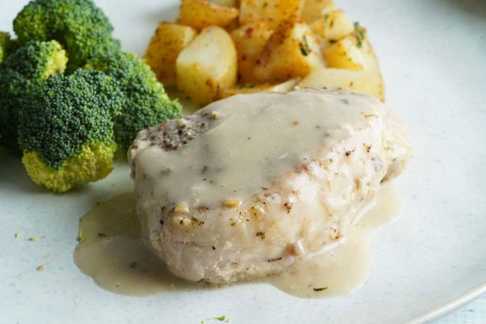 slow cooker pork chops
