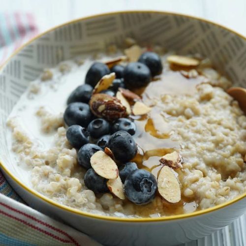Steel cut oats