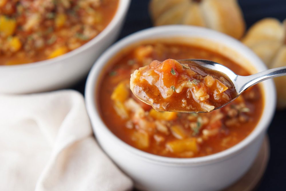 stuffed pepper soup