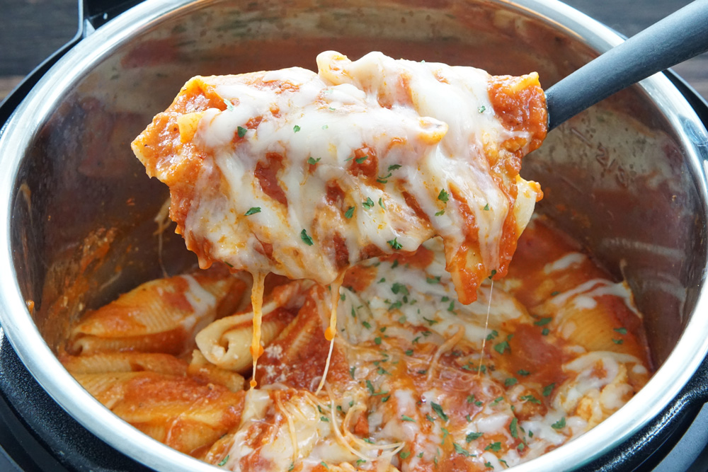 Instant Pot stuffed shells