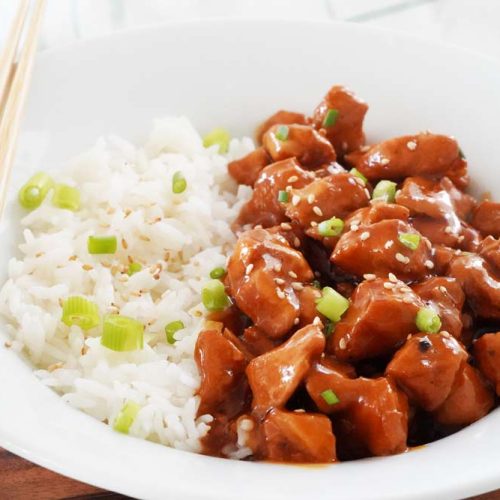 Instant pot teriyaki chicken