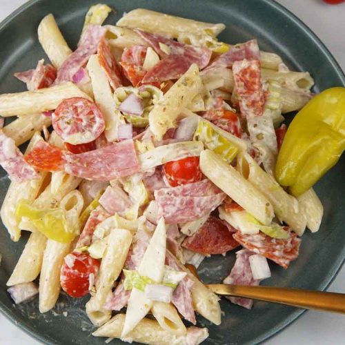 Italian grinder pasta salad