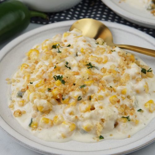 Jalapeno cream corn