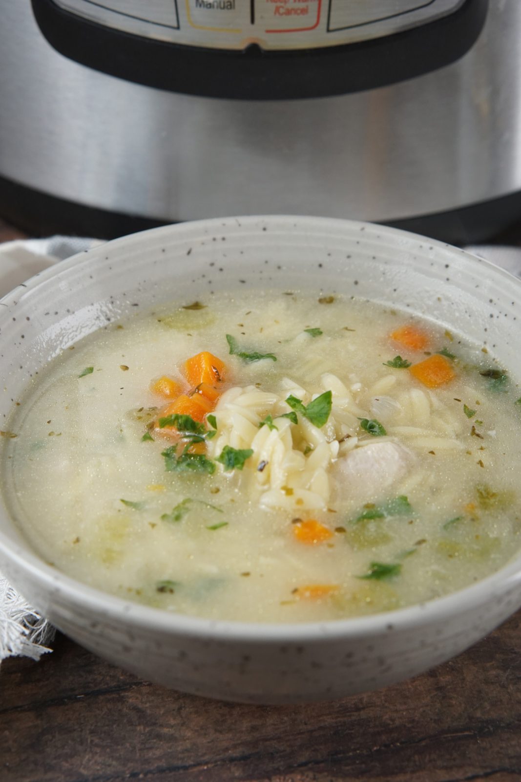 lemon orzo soup