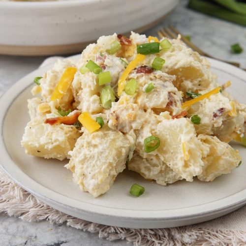 Loaded baked potato salad
