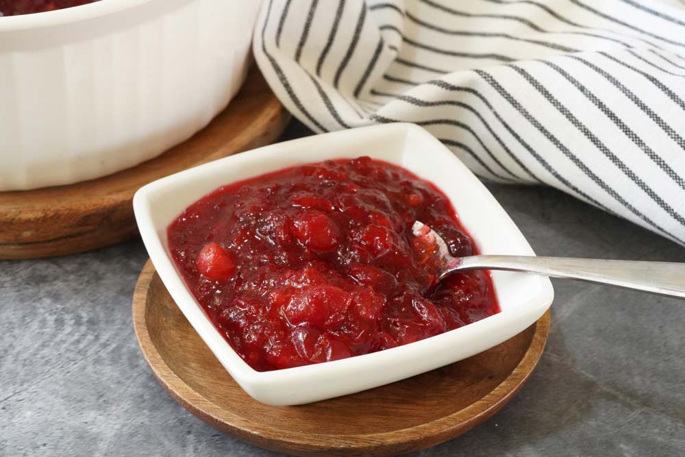 low carb cranberry sauce