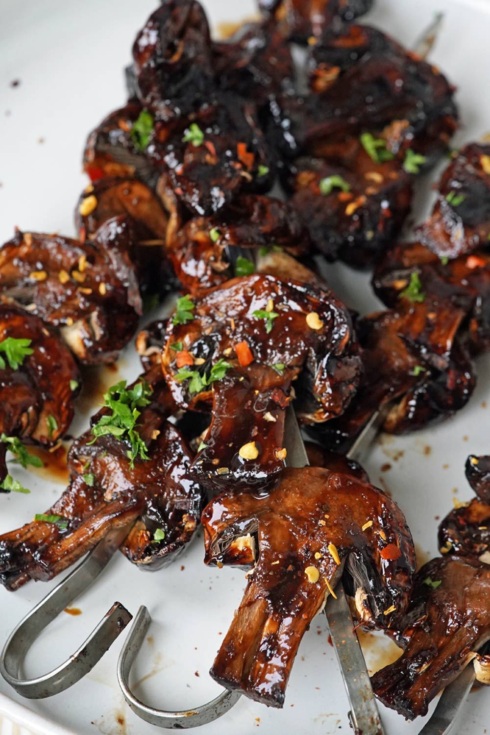 balsamic marinated mushrooms