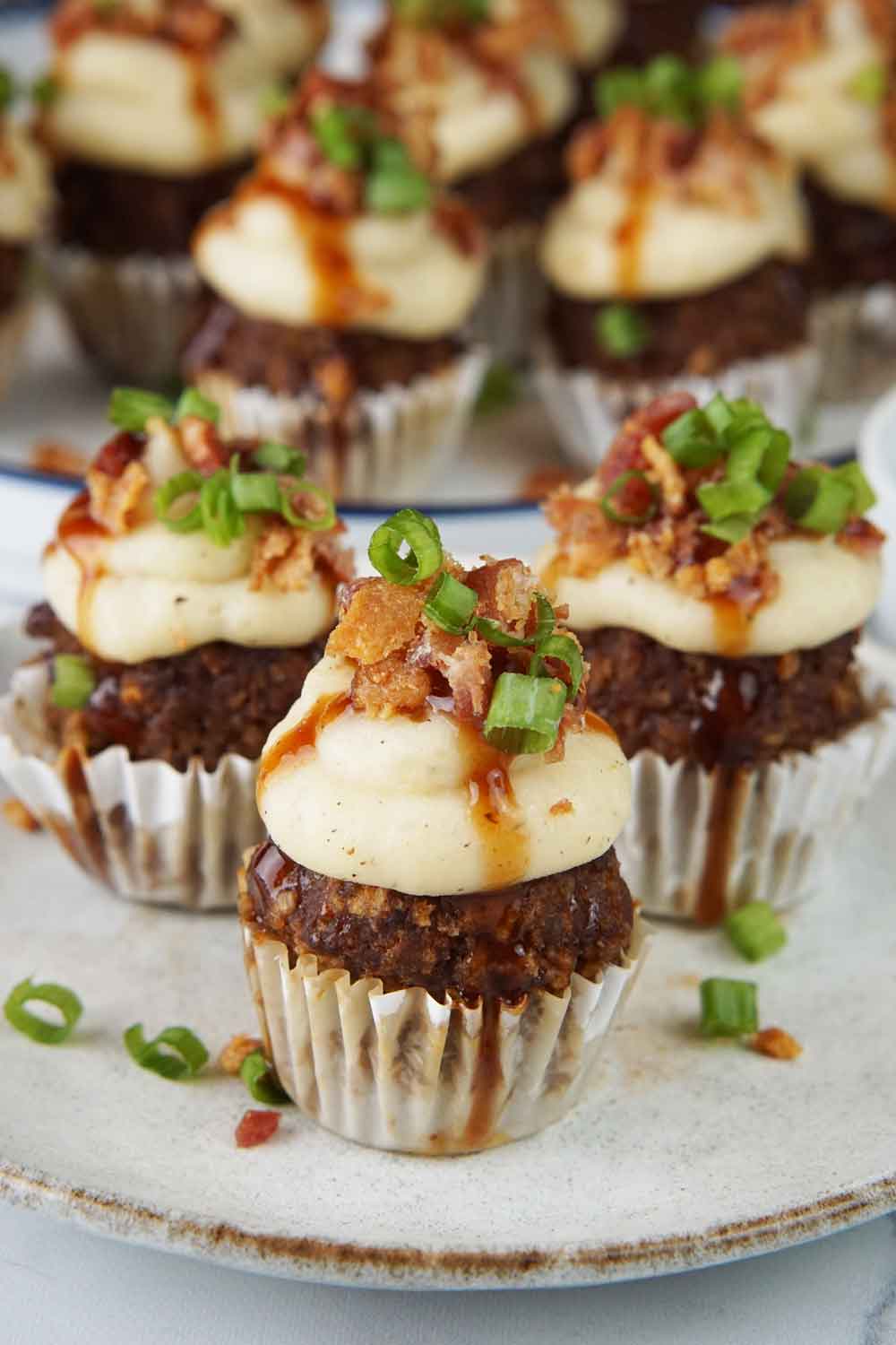 Meatloaf cupcakes