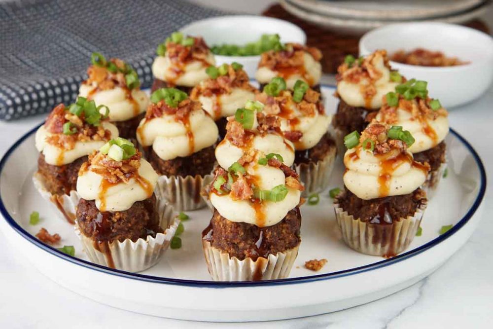 Meatloaf cupcakes