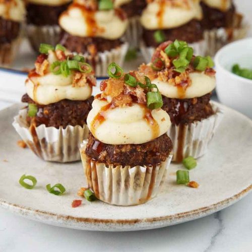 Meatloaf cupcakes