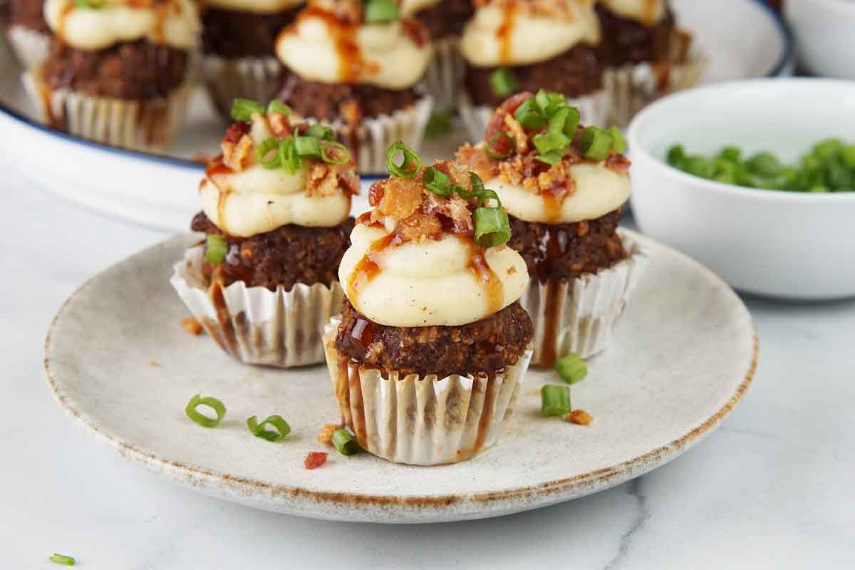 Meatloaf cupcakes