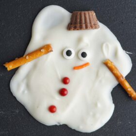 Melted snowman bark