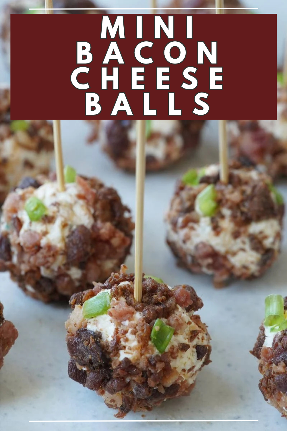 Petizers Mini Bacon Cheeseballs - A Food Lover's Kitchen