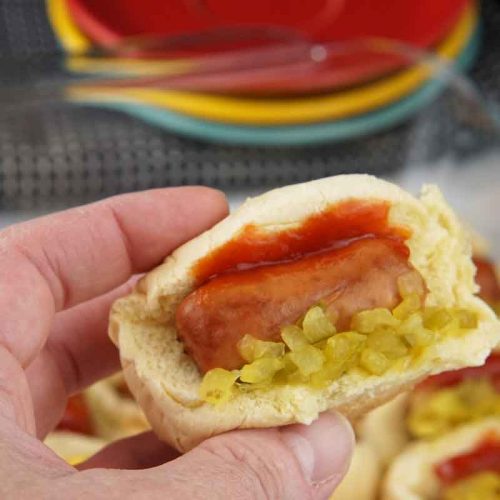 Mini hot dogs