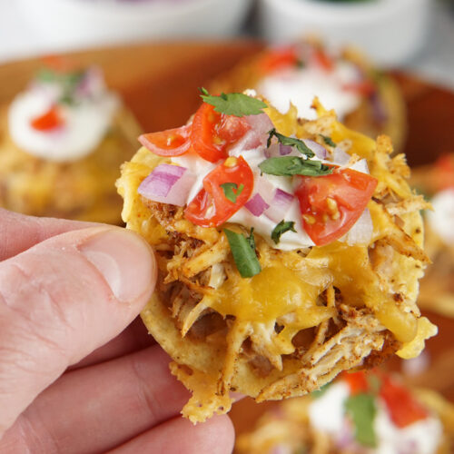 Mini sheet pan tostadas