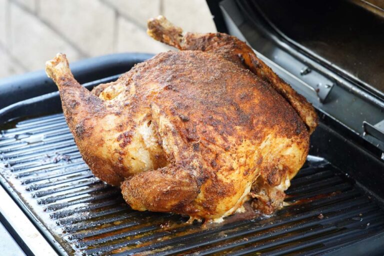 Ninja Woodfire Grill Smoked Chicken - A Food Lover's Kitchen