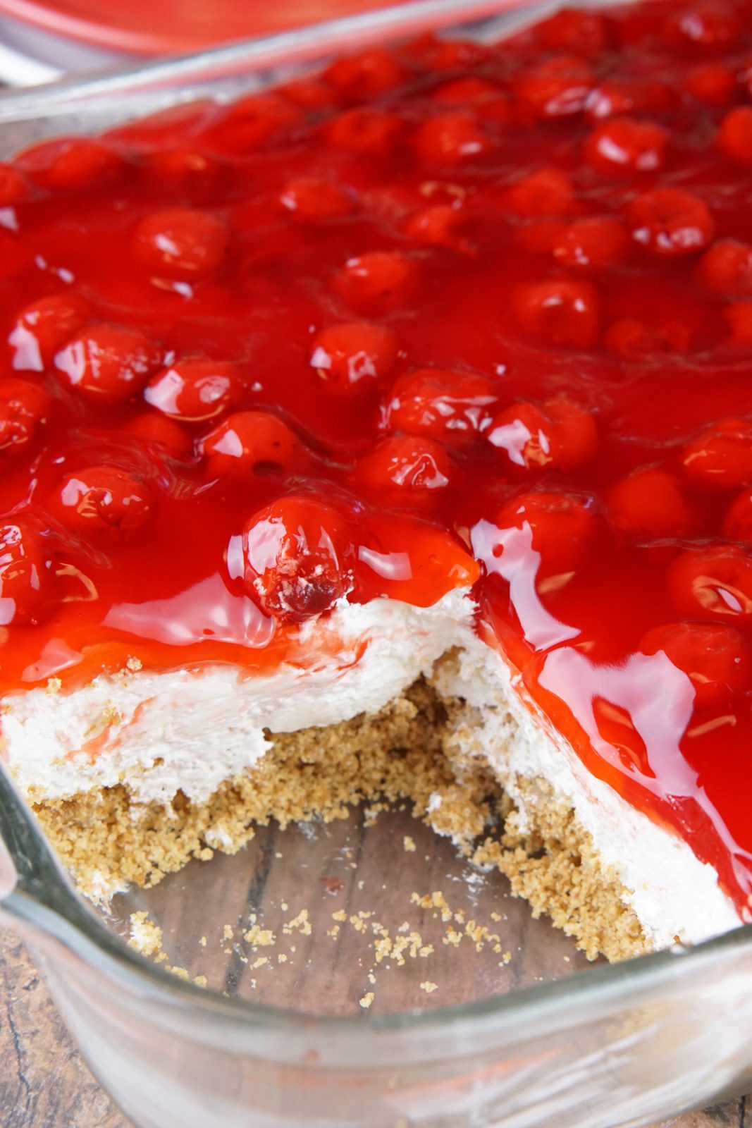 No-bake cherry bars