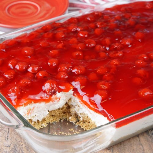 No-bake cherry bars